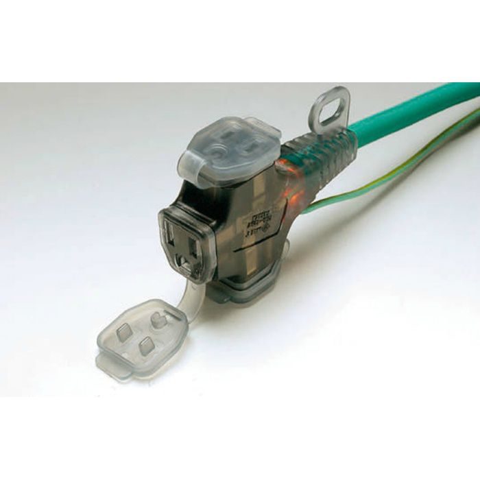 SX-103K-G SX延長コード 2P/2P接地付兼用フキュートビプラグ仕様 屋内用 電線長さ10m アースグリーン