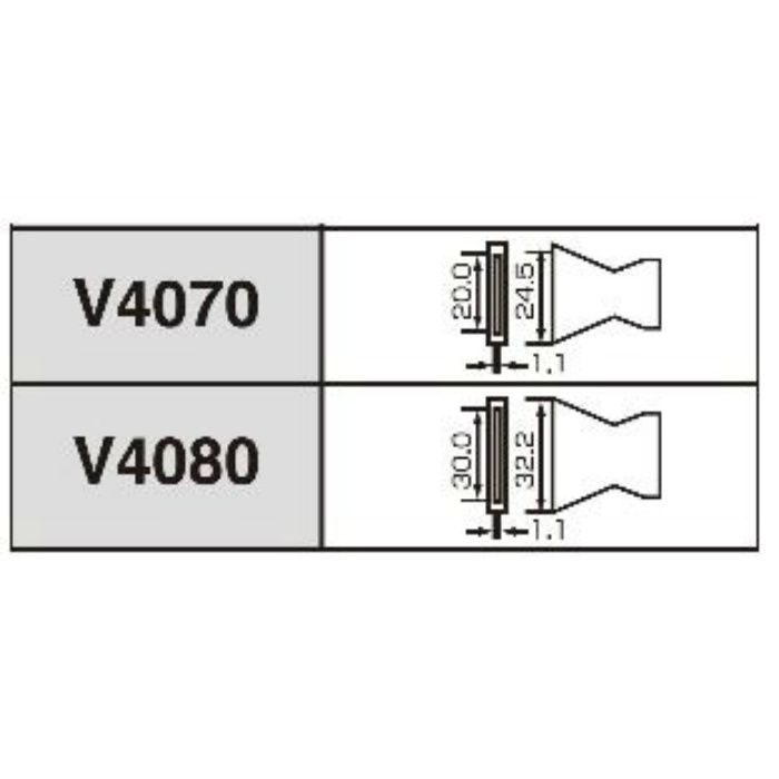 V4080 1／4”バリオシステム（フレアーノズル） 2個
