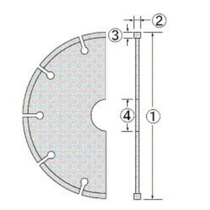 SLA355 ダイヤモンドホイール ALC用