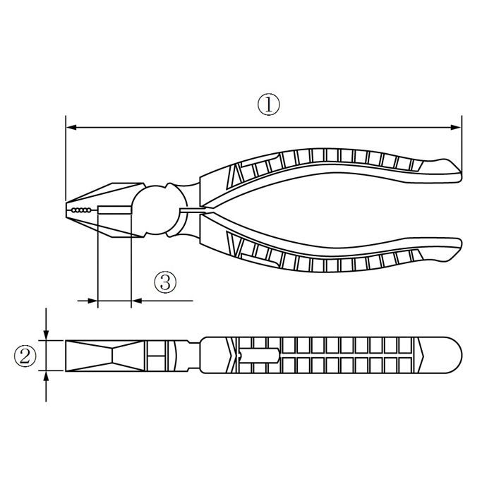 J200P ペンチ（J-CRAFTシリーズ）