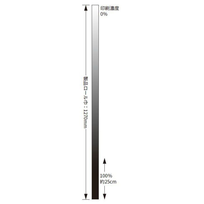 SH2FGIM ファサラ ガラスフィルム Gradation イルミナ 1270mm×30m巻
