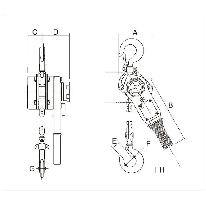 OHLV-0.5-2N オーエッチレバー オーエッチ工業【アウンワークス通販】