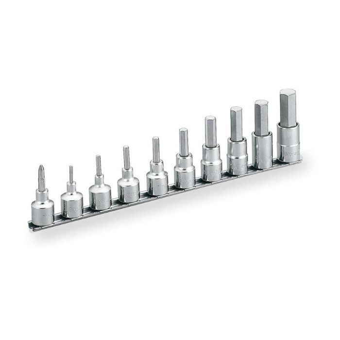 HH410 ヘキサゴンソケットセット(ホルダー付) 10点セット