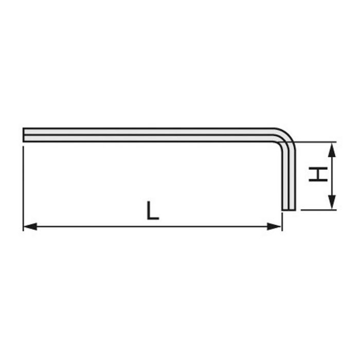 APL-10 ロング六角棒L形レンチ