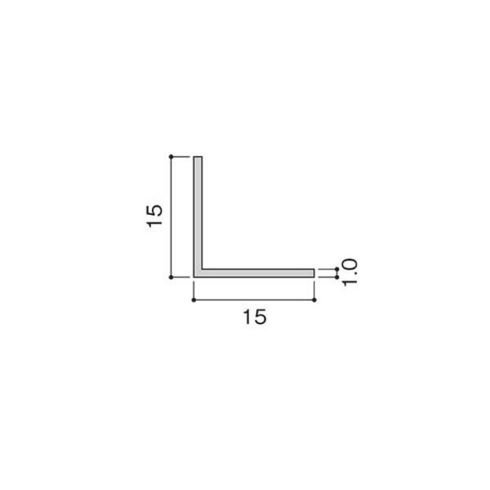 AG9503 CHOW化成品 塩ビアングル L=1000mm ホワイト