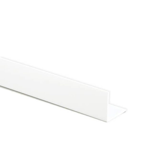 AG3083 CHOW化成品 塩ビアングル L=1820mm ホワイト