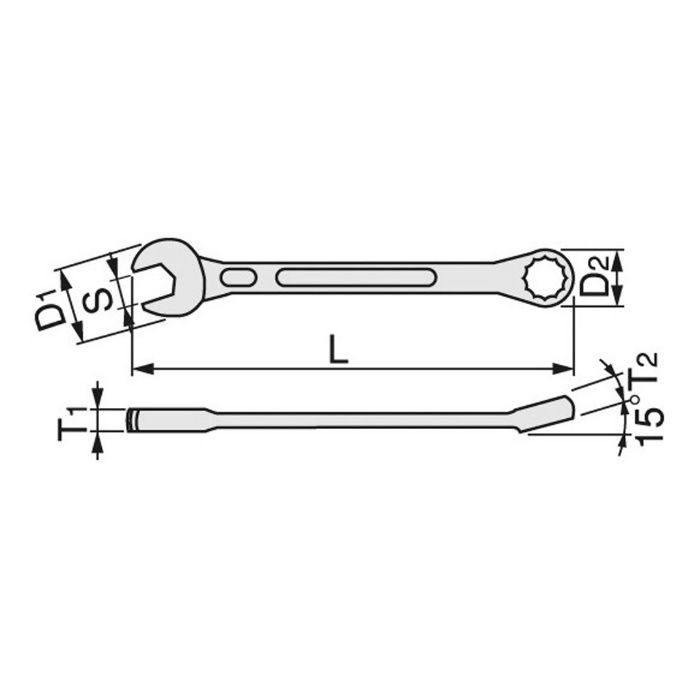 入荷待ち】SMS-24 SUSコンビネーションスパナ TONE【アウンワークス通販】