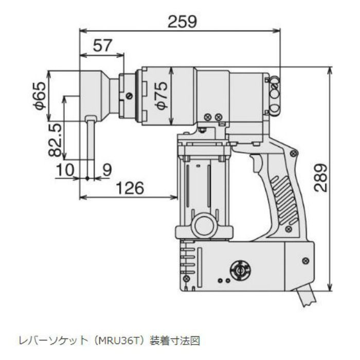 GSR81T ナットランナー(シンプルトルコン GSRタイプ)