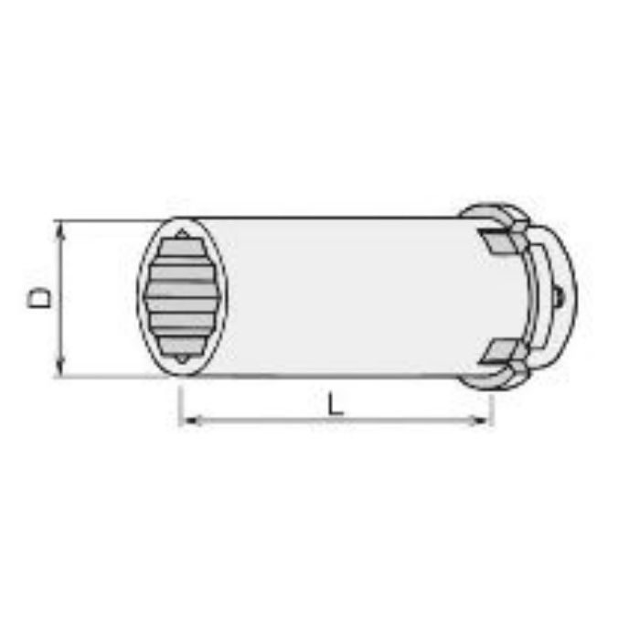 入荷待ち】M220L シヤーレンチ用ロングソケット(アウターソケット
