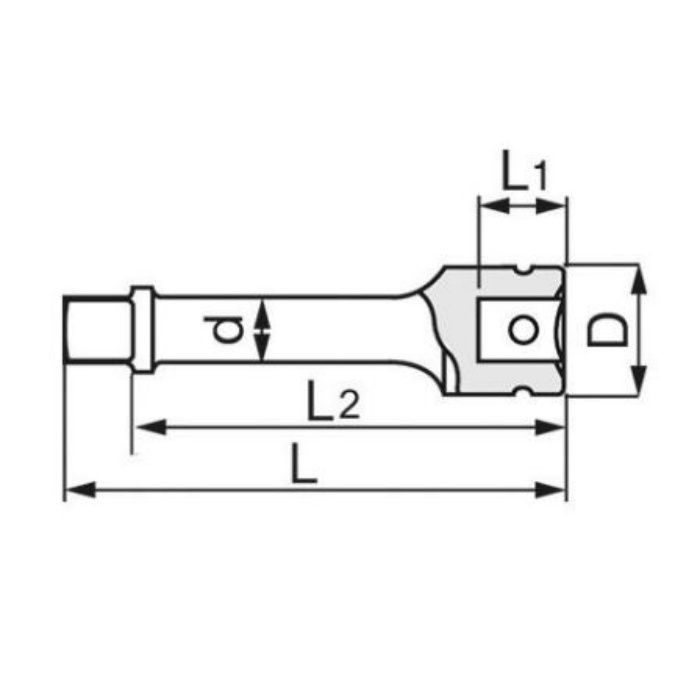 NE80-300 インパクト用エクステンションバー