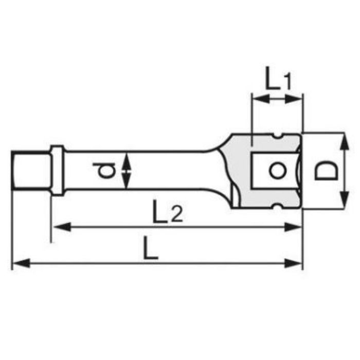 NE30-250 インパクト用エクステンションバー
