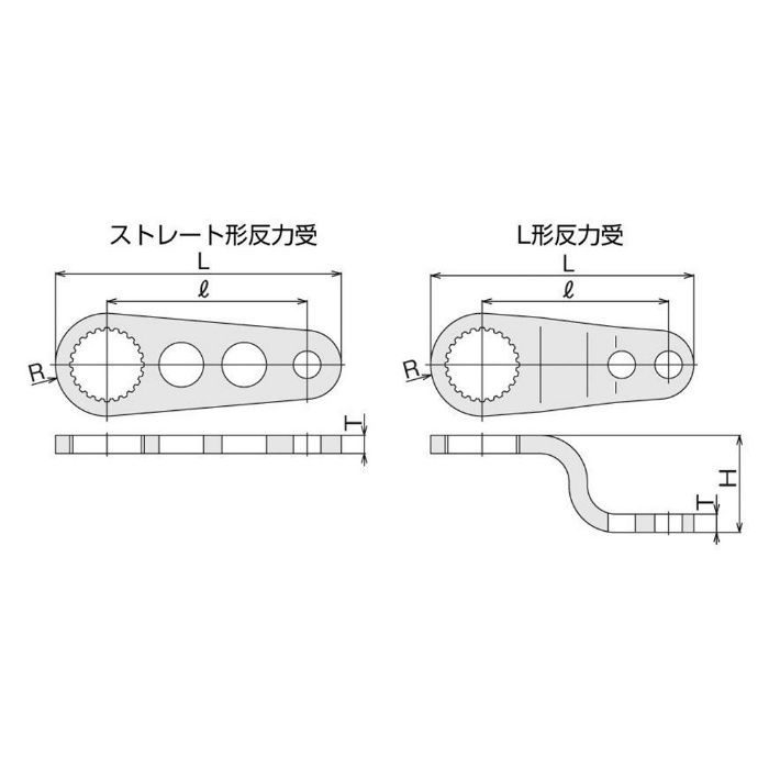 入荷待ち】50SH パワーデジトルク・電動パワーデジトルク用反力受 TONE