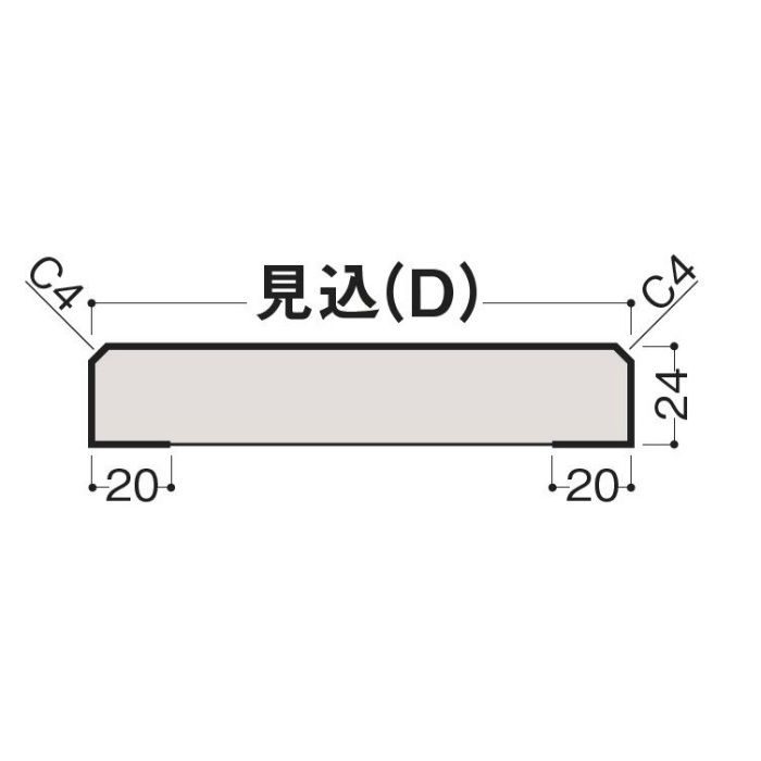 MT7281-19MG hapia 笠木固定式 トープグレー 大建工業【アウンワークス