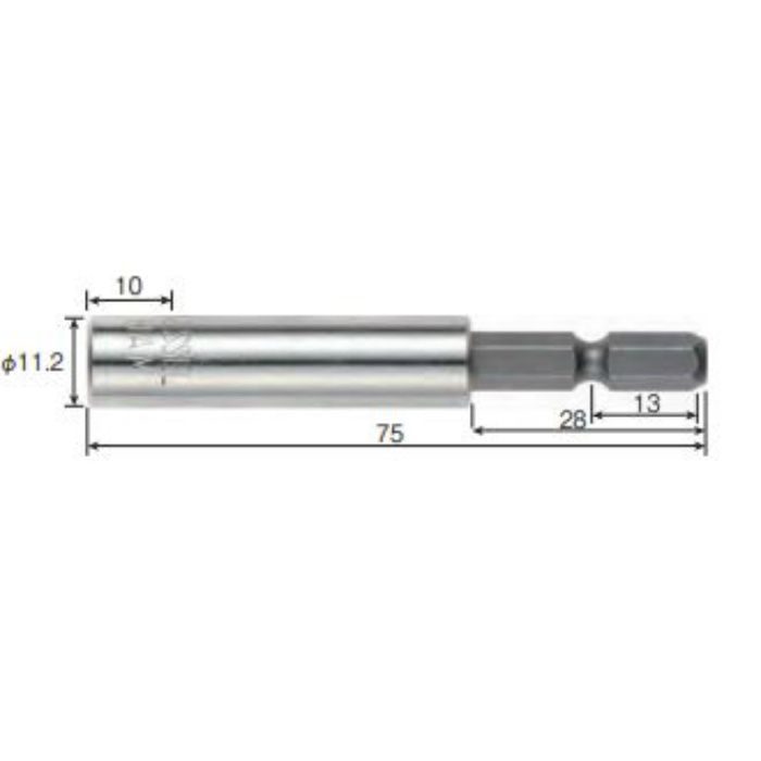 HAM H6.3X75 マグネット付ビットホルダー