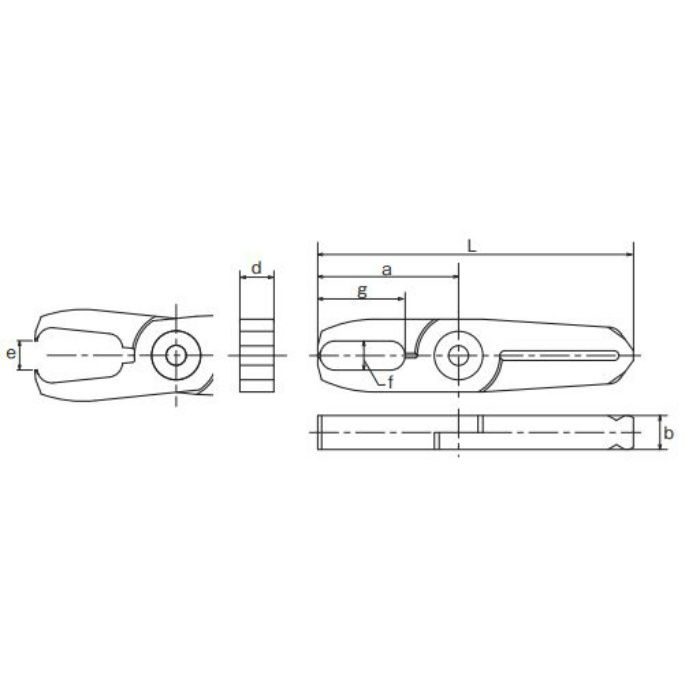 NT10AE スライドエアーニッパー タテ型用ブレード 樹脂用クイキリ刃