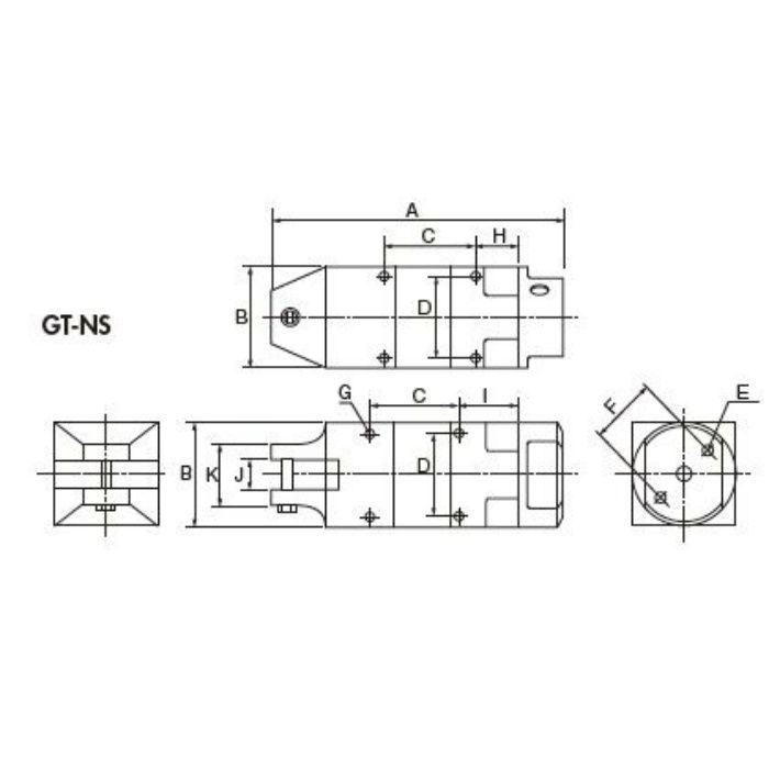 GT-NS3 角型エアーニッパー