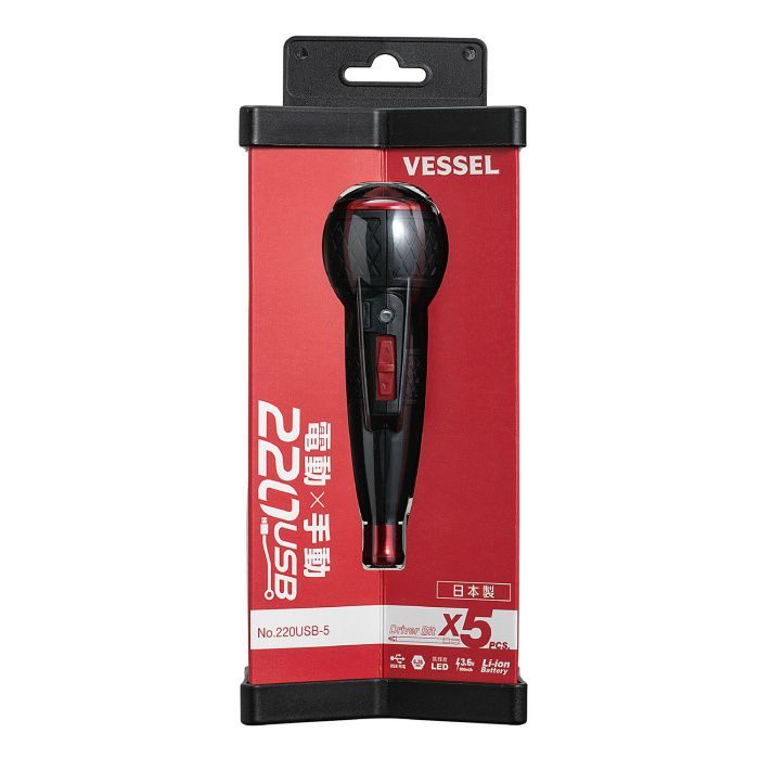 220USB-5 電ドラボール(ビット5本付属)