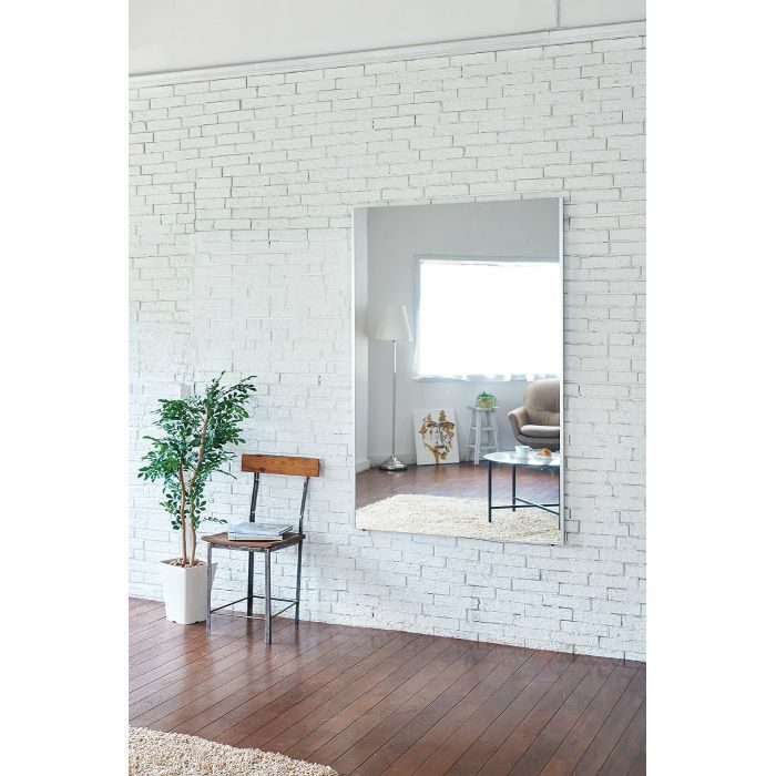 リフェクスミラー NRM-7 特大姿見ミラー シルバー J.フロント建装