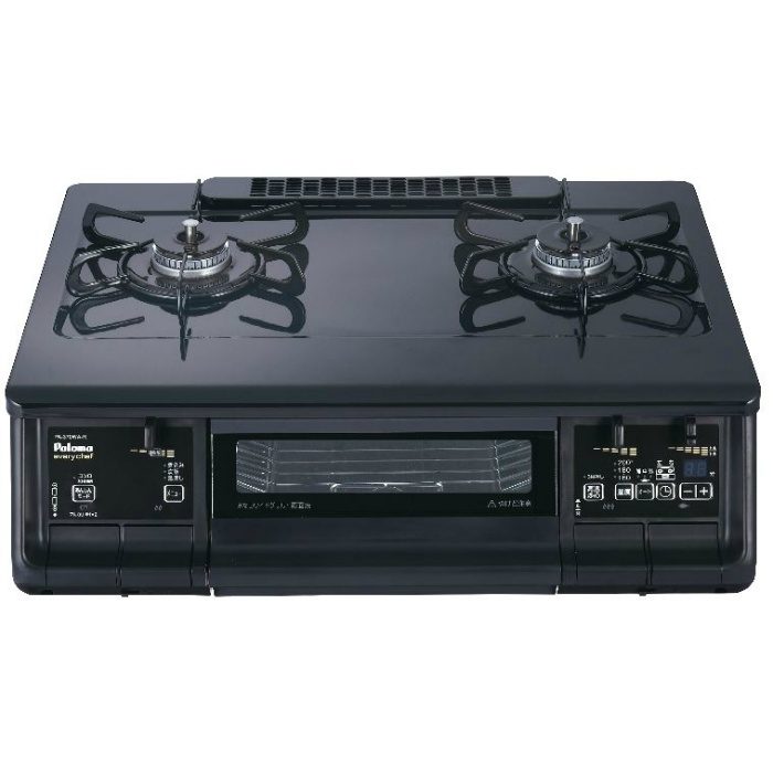 PA-370WA-L LP エブリシェフシリーズ 水なし両面焼きグリル付コンロ 左 
