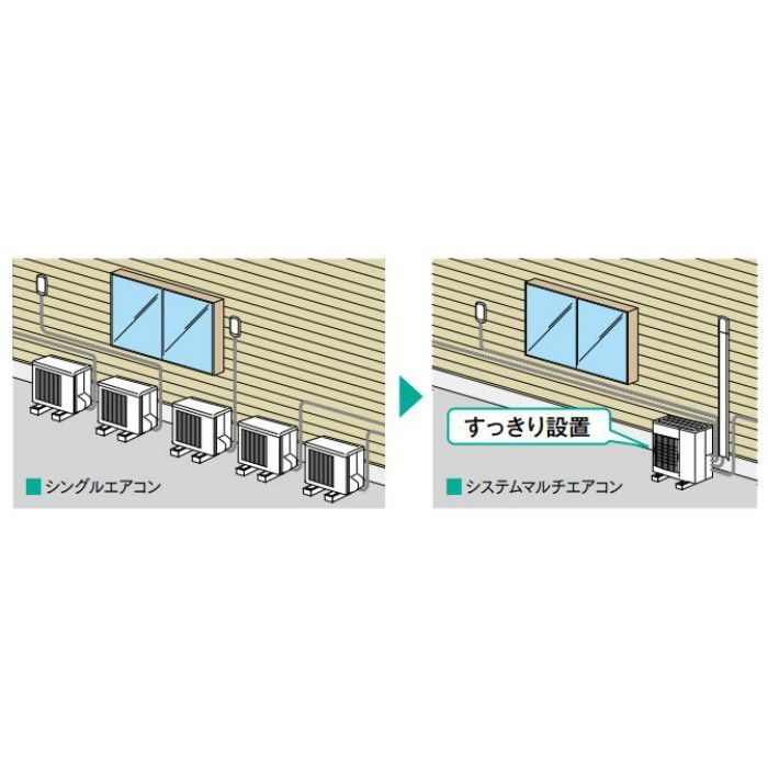 MSZ-4017ZXAS-W-IN システムマルチ室内機 壁掛け形 ZXASシリーズ 4.0