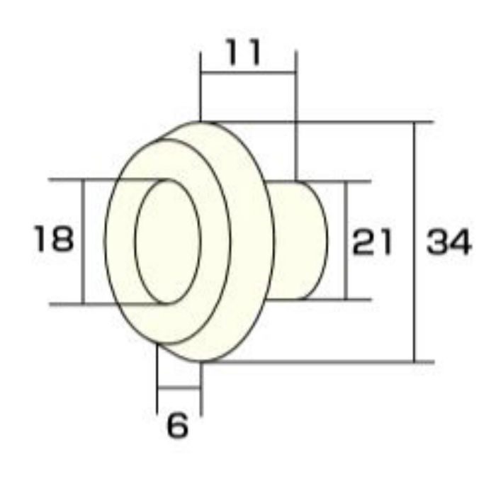 AP-159G扉用明かり採りGB