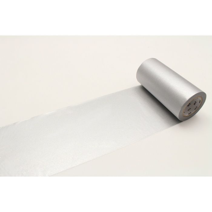 MTCA1059 mt CASA basic インテリア用マスキングテープ 100mm×10m 銀
