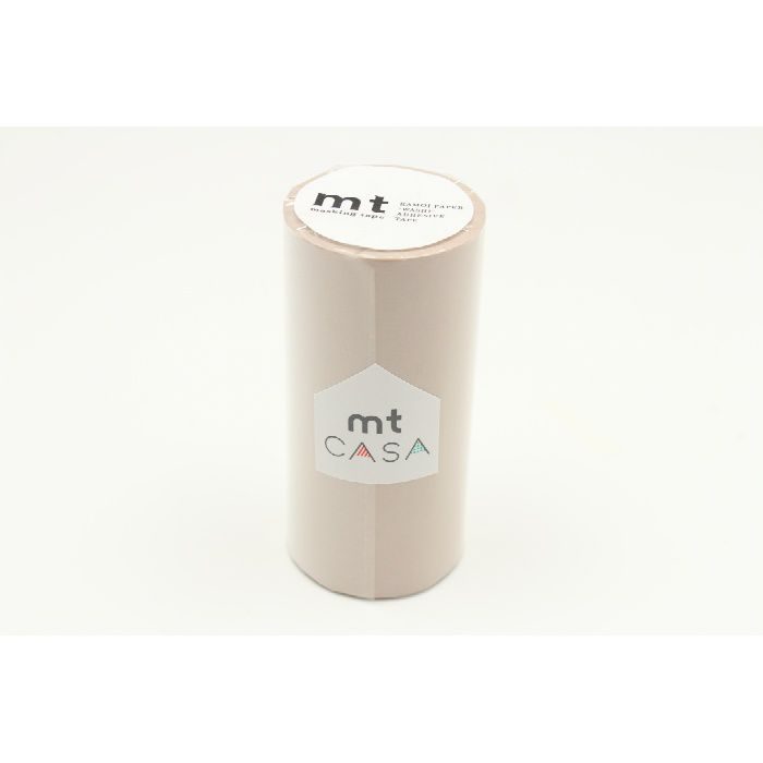 MTCA1098 mt CASA basic インテリア用マスキングテープ 100mm×10m パステルブラウン