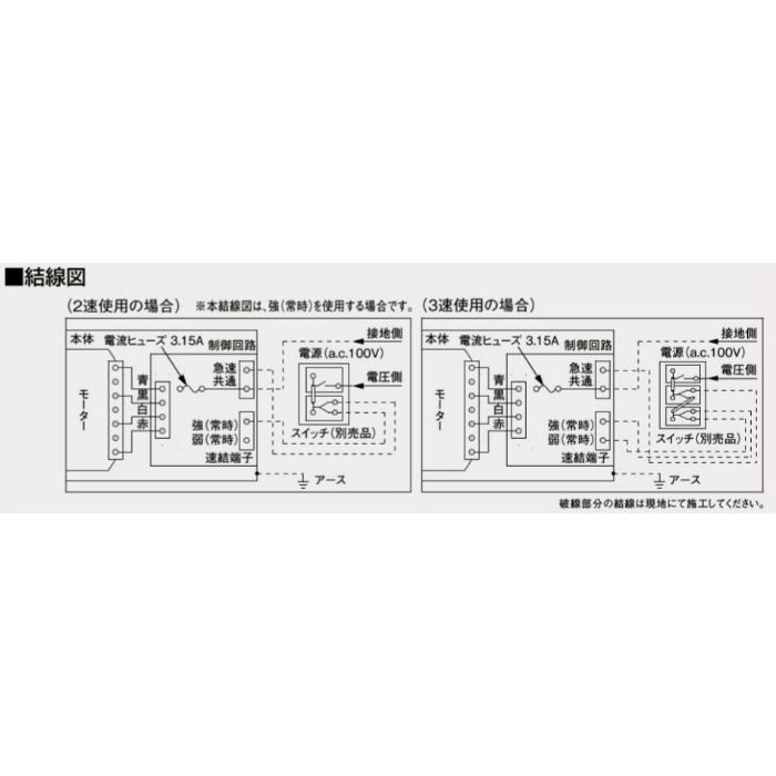 FY-17JDK7/56 天井埋込形換気扇 DCモーター低騒音形・3段速調付（本体