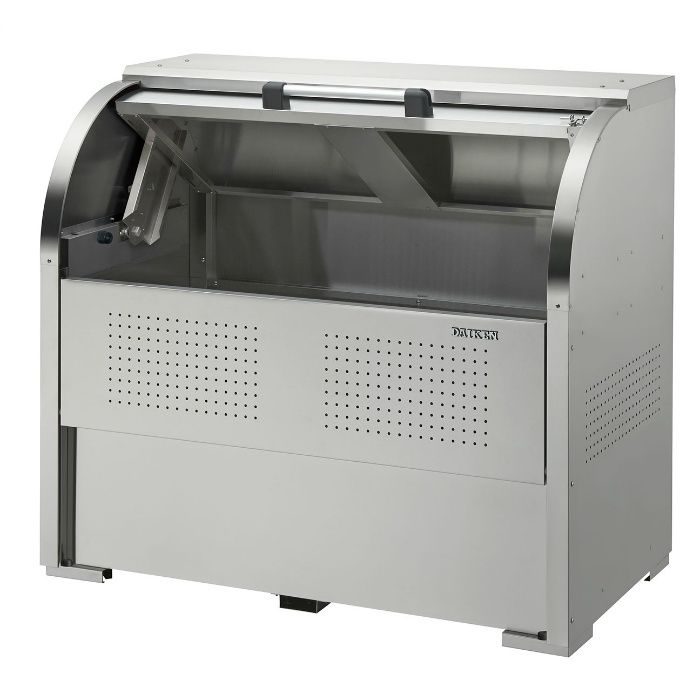 CKS-1306 ゴミ収集庫クリーンストッカーCKS ステンレスタイプ 奥行600mm×幅1300mm 650L