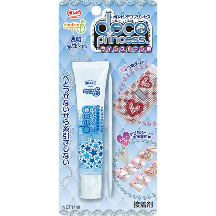 【入荷待ち】#04874 ボンド デコプリンセス ラインストーン用 17ml