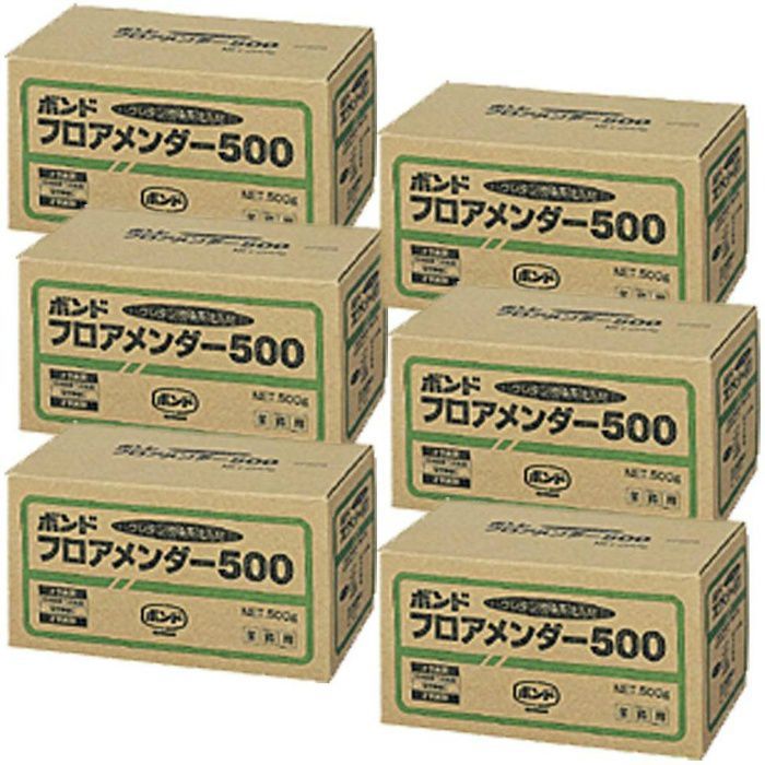 46410 ボンド フロアメンダー500 500gセット×6個 コニシ【アウン