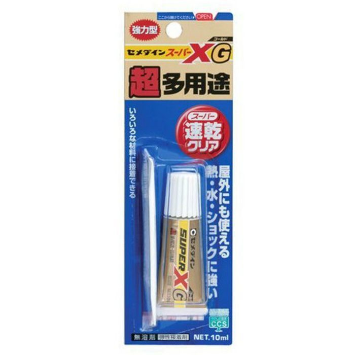 AX-023 接着剤 スーパーXゴールド 超多用途 協力型 10ml クリア