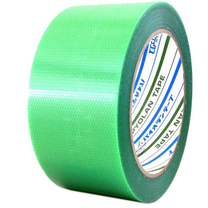 Y-09-GR パイオラン 塗装養生用テープ シュリンク包装 50mm×25m 緑【アウンワークス通販】