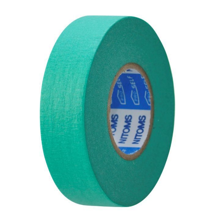 J7980 プロセルフ 粗面用 マスキングテープ PT-5 0.17mm×18mm×18m 緑