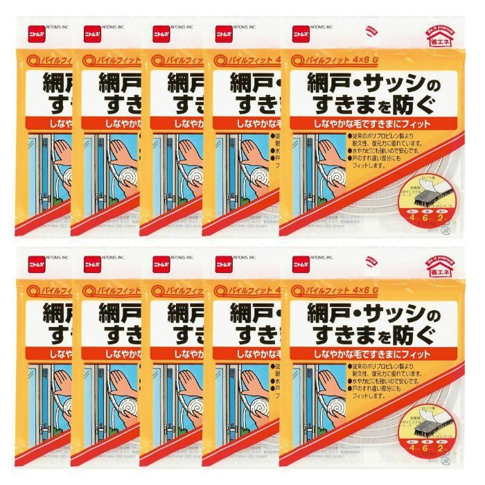 E0351 パイルフィット 4×6 G 10個入