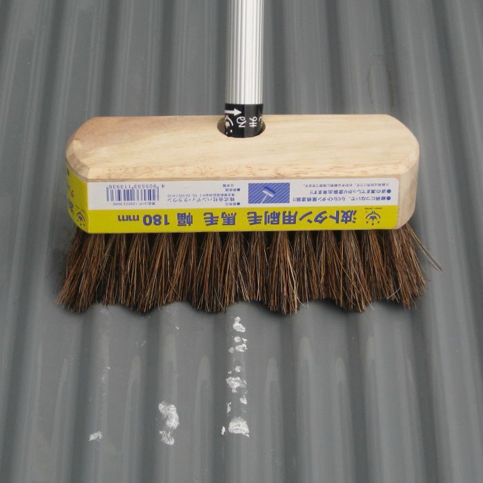 波トタン用刷毛 デッキブラシタイプ