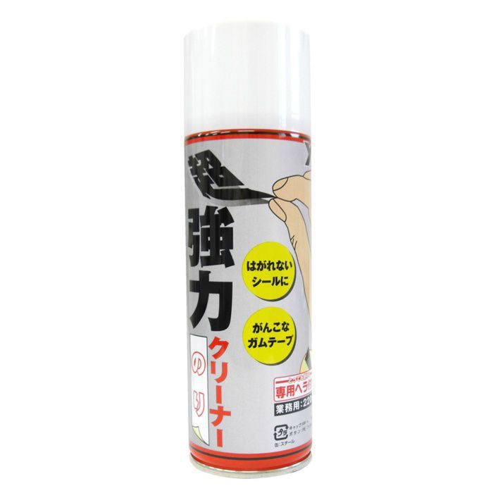 超強力のりクリーナー シール・テープはがし 220ml