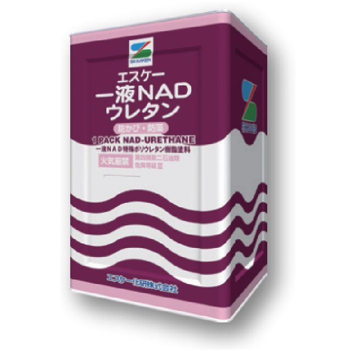 エスケーエポサビα さび止め塗料 一液弱溶剤形変性エポキシ樹脂新型さび止め塗料 16kg アカサビ 艶有り