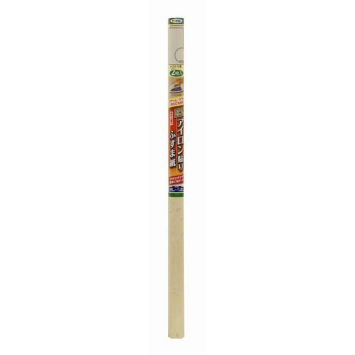 No.206 EXアイロン貼りふすま紙 95cm×180cm 花優 2枚入り