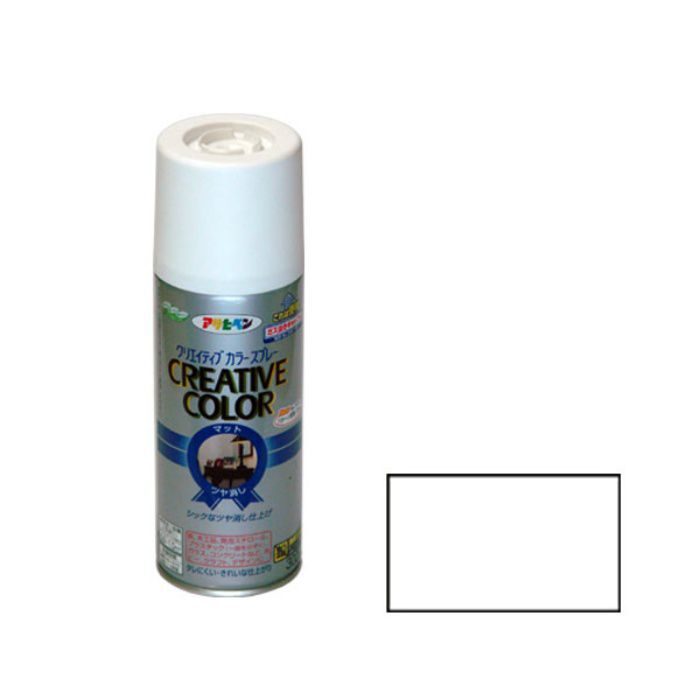 502964 クリエイティブカラースプレー 300mL マットホワイト マット（ツヤ消し）