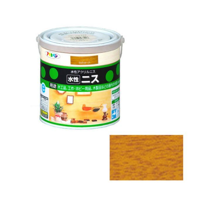 アサヒペン - 木工用着色ニス - ０．７Ｌ - ライトオーク 3缶セット