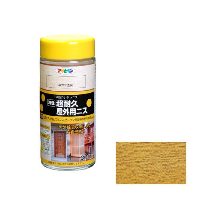 521620 超耐久屋外用ニス 300ml 半ツヤ透明