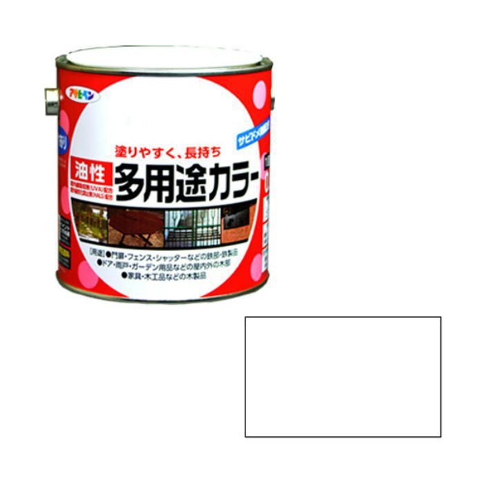 536624 油性多用途カラー 0.7L ツヤ消し白