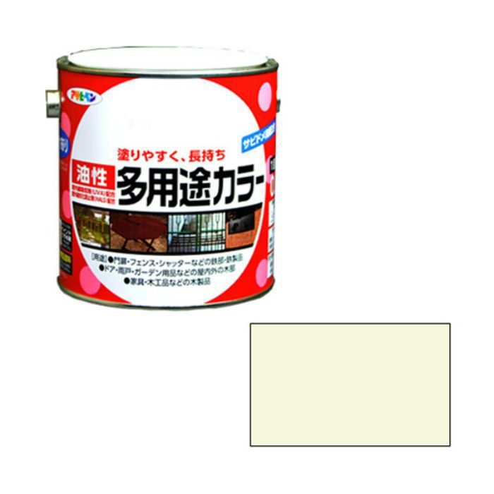 536631 油性多用途カラー 0.7L ミルキーホワイト ツヤあり