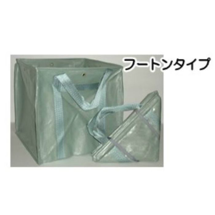 【入荷待ち】WT-12 自立式作業袋 フートンタイプ グリーン 680mm立方 約300L