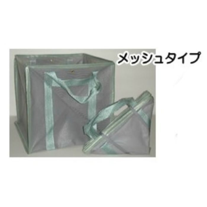 【入荷待ち】WM-11 自立式作業袋 メッシュタイプ グリーン 580mm立方 約180L