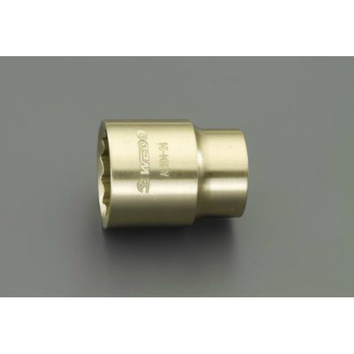 エスコ ソケット（ノンスパーキング） 1/2DR×27mm EA643FC-27 1個-