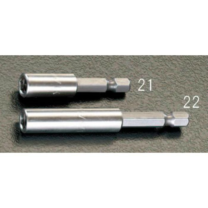EA611AX-22 1／4"Hex／50mm  ビットホルダー（M付）