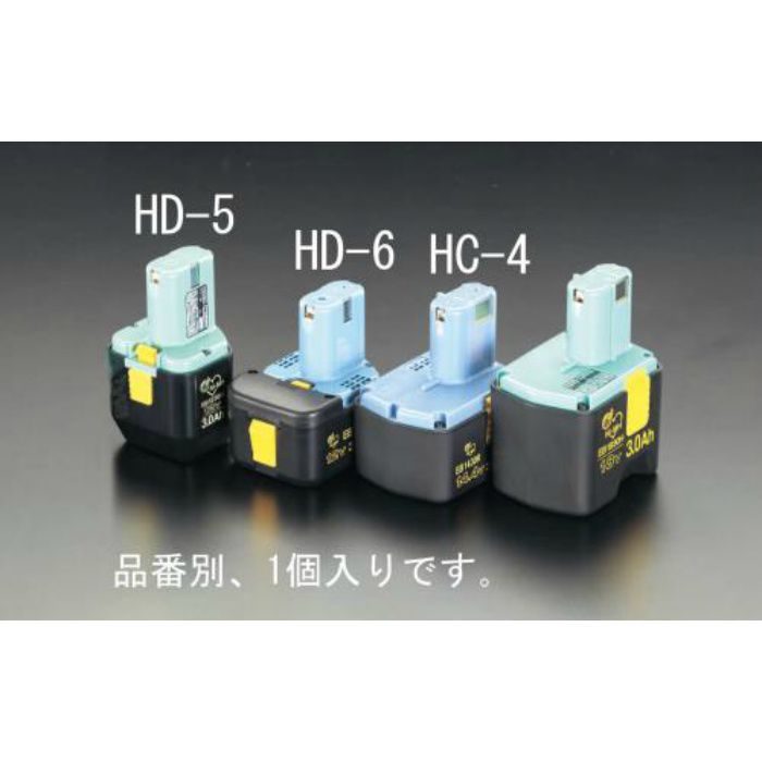 EA813HD-5 DC12.0V 交換用バッテリー(ニッケル水素電池) エスコ