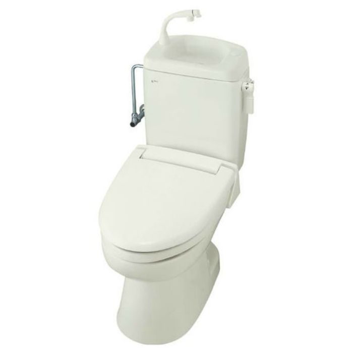 【便器・タンク・便座3点セット】TW-3B + CW-EA24 + CF-480EW 洋風簡易水洗便器トイレーナR ハイパーキラミック 水抜方式 床給水 手洗付 シャワートイレ New PASSO ピュアホワイト
